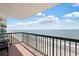 Beautiful balcony with a view of the beach and ocean at 201 Ocean Blvd. S # 1505, North Myrtle Beach, SC 29582