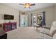 Inviting living room offering comfortable seating and access to outdoor spaces via French doors at 2019 Ye Olde Kings Hwy., North Myrtle Beach, SC 29582