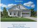 Charming one-story home with light blue siding, white trim, a cozy front porch, and a well-manicured lawn at 2037 Comradery Way, Murrells Inlet, SC 29576