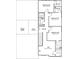 Upstairs floor plan featuring bedrooms with walk-in closets, a loft, and floored storage option at 264 Bolsin Ct, Conway, SC 29526