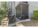 Covered porch area perfect for relaxing and outdoor grilling at 306 Salt Marsh Circle # 5A, Pawleys Island, SC 29585