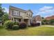 Two-story home with brick and vinyl siding, well-maintained lawn and two-car garage at 3605 Kingsley Dr., Myrtle Beach, SC 29588