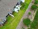 Aerial view of a home with a private backyard, a screened porch and a cozy patio at 4027 Taranto Loop # C, Myrtle Beach, SC 29579
