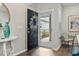 Inviting entryway with a decorative wreath on the door and stylish accents at 4027 Taranto Loop # C, Myrtle Beach, SC 29579