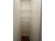 Organized closet featuring white wire shelving, providing ample storage space and functionality at 4394 Daphne Ln. # F, Murrells Inlet, SC 29576