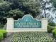 Entrance sign to the Myrtlewood Golf Resort and Villas community at 4783 Wild Iris Dr. # 101, Myrtle Beach, SC 29577