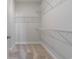 Spacious walk-in closet featuring multiple wire shelves for optimal storage and organization at 61 Yale Pl., Pawleys Island, SC 29585