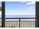 Breathtaking ocean view from the balcony, showcasing the beach and horizon at 6804 N Ocean Blvd. # 829, Myrtle Beach, SC 29572