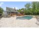 Outdoor pool and patio with gazebo, lounge chairs, and manicured lawn at 856 W Highway 9, Longs, SC 29568