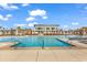 This large pool offers plenty of room for swimming and relaxing in a luxurious community setting at 8560 Queensway Blvd. # 1109, Myrtle Beach, SC 29572