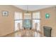 Cozy dining area featuring a glass table and bright decor at 930 S Marlin Circle, Murrells Inlet, SC 29576