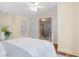 Bedroom featuring neutral decor and an open door to another room for easy access at 966 Waterway Ln., Myrtle Beach, SC 29572