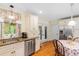 Traditional kitchen with stainless appliances, granite counters, and eat-in breakfast nook at 966 Waterway Ln., Myrtle Beach, SC 29572