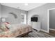 Bedroom with a bed, TV, a window and plenty of space at 1001 World Tour Blvd. # 203, Myrtle Beach, SC 29579