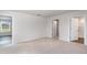 Spacious carpeted bedroom with adjacent walk-in closets, providing ample storage at 1009 Garden Sprout Dr, Galivants Ferry, SC 29544