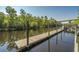 A community boat dock with a beautiful river and nature views at 1015 Elm St. # 4, Conway, SC 29526