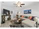 Comfortable living room with stylish decor and ample seating for relaxing and entertaining guests at 10301 N Kings Hwy. # 10-4, Myrtle Beach, SC 29572