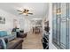 Open-concept living space showcasing modern flooring, furniture, and natural light throughout at 1622 Havens Dr., North Myrtle Beach, SC 29582