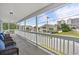 Enjoy the view from the porch with comfortable seating at 1622 Havens Dr., North Myrtle Beach, SC 29582