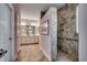 The Primary bathroom features a zero entry shower and double sinks at 1903 Francis Ct., Myrtle Beach, SC 29577