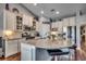 Kitchen with granite countertops, stainless steel appliances, and sleek white cabinetry at 1903 Francis Ct., Myrtle Beach, SC 29577