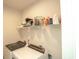 Bright laundry room with shelving for storage, and modern washer and dryer units at 251 Juniata Loop, Little River, SC 29566