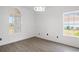 Bedroom with two large windows providing ample natural light and neutral color palatte at 2951 Mary Hines Ln., Georgetown, SC 29440