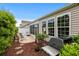 Inviting back patio featuring a grill, lounge chairs and outdoor dining space at 3334 Volterra Way # 3334, Myrtle Beach, SC 29579