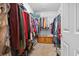Walk-in closet with clothing racks and storage space for organization at 347 Kessinger Dr., Surfside Beach, SC 29575