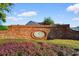Entrance to Warren's Crossing, with stone entrance sign at 4171 Wrens Crossing, Little River, SC 29566