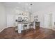 Open kitchen with granite countertops, pendant lighting and modern stainless steel appliances at 4359 Livorn Loop # 4359, Myrtle Beach, SC 29579