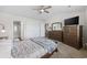 Cozy main bedroom with a TV, dresser, and soft carpet at 4359 Livorn Loop # 4359, Myrtle Beach, SC 29579
