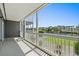 Balcony features waterfront views of boat docks, boats and beautiful houses at 4524 N Plantation Harbour Dr. # B3, Little River, SC 29566