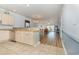 Kitchen view with counter seating and an open layout to the living area at 4812 Magnolia Lake Dr. # 102, Myrtle Beach, SC 29577