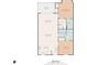 Detailed floor plan showcasing the layout of the condo, including the Primary bedroom and balcony at 4879 Dahlia Ct. # 302, Myrtle Beach, SC 29577