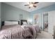 Comfortable bedroom with ensuite bathroom, featuring twin beds and neutral tones at 4895 Luster Leaf Circle # 304, Myrtle Beach, SC 29577