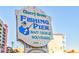 The Cherry Grove Fishing Pier offers bait, tackle, and souvenirs at 5001 N Ocean Blvd. # 1F, North Myrtle Beach, SC 29582