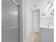 Clean bathroom with a walk-in shower and updated vanity at 507-C 2Nd Ave. N, North Myrtle Beach, SC 29582