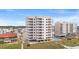 Exterior shot showcases the attractive multi-story condominium building close to the beach at 5800 N Ocean Blvd. # 405, North Myrtle Beach, SC 29582