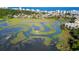 Beautiful aerial view of marshy area along the coast at 600 48Th Ave. S # 201, North Myrtle Beach, SC 29582