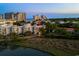 Gorgeous aerial view of the home; located near the beach and a waterway at 600 48Th Ave. S # 201, North Myrtle Beach, SC 29582