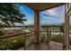 Balcony with great waterway views and glass railing at 600 48Th Ave. S # 201, North Myrtle Beach, SC 29582