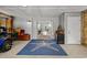 Spacious garage with a decorative rug that leads to an interior room at 600 48Th Ave. S # 201, North Myrtle Beach, SC 29582