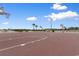 Outdoor basketball court featuring multiple hoops and smooth surface, perfect for games in the sun at 6001 South Kings Hwy., Myrtle Beach, SC 29575