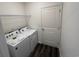 Functional laundry room with new washer and dryer at 630 Muster Field Ct., Conway, SC 29526