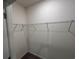 Walk-in closet with metal shelving installed, providing ample storage space at 630 Muster Field Ct., Conway, SC 29526