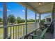 Relax on the screened in porch with the golf course view at 650 River Oaks Dr. # 46I, Myrtle Beach, SC 29579