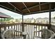 Relaxing balcony with seating and community views at 755 Burcale Rd. # D6, Myrtle Beach, SC 29579