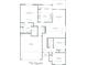 Detailed floor plan showcasing three bedrooms, two bathrooms, kitchen, dining room, and living room at 930 Padgett Lane, Conway, SC 29526