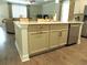 Open kitchen layout featuring a center island with sink and dishwasher, perfect for modern living at 932 Mildred Ct., Murrells Inlet, SC 29576